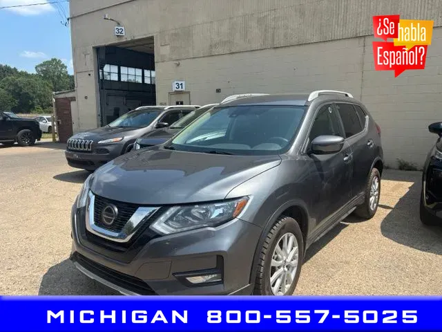 Gray 2020 Nissan Rogue SV for sale in Michigan Center, MI