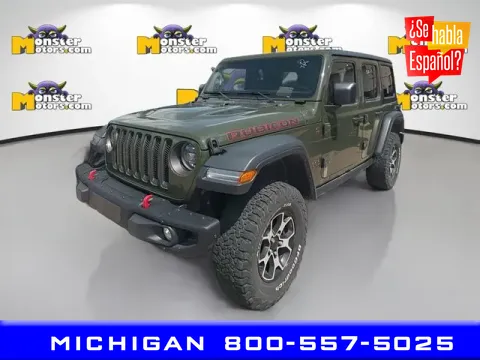 Green 2023 Jeep Wrangler Rubicon for sale in Michigan Center, MI