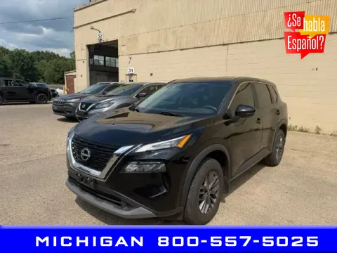 Black 2023 Nissan Rogue S for sale in Michigan Center, MI