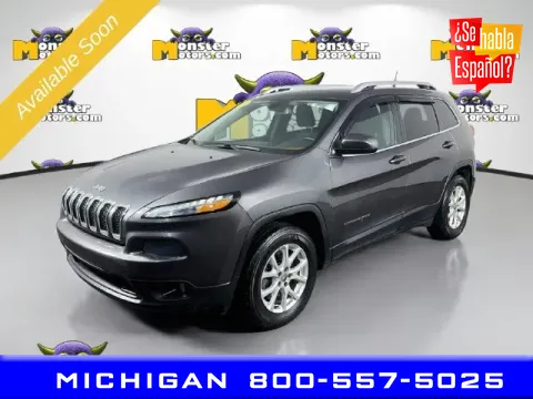 Gray 2018 Jeep Cherokee Latitude for sale in Michigan Center, MI