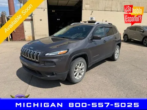 Gray 2018 Jeep Cherokee Latitude for sale in Michigan Center, MI