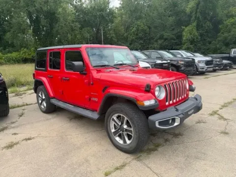 Another view of 2019 Jeep Wrangler Unlimited Sahara for sale in Michigan Center, MI at Monster Motors - Jackson, MI