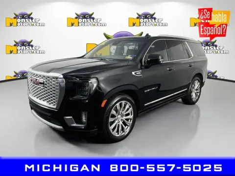Black 2023 GMC Yukon Denali for sale in Michigan Center, MI