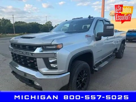 Silver 2022 Chevrolet Silverado 2500HD LT for sale in Michigan Center, MI