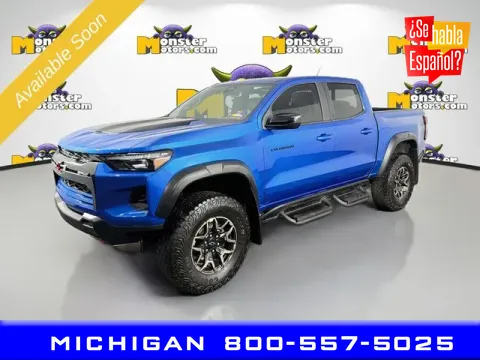Blue 2024 Chevrolet Colorado ZR2 for sale in Michigan Center, MI