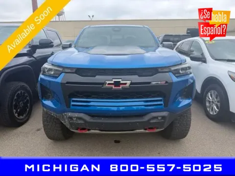 Blue 2024 Chevrolet Colorado ZR2 for sale in Michigan Center, MI