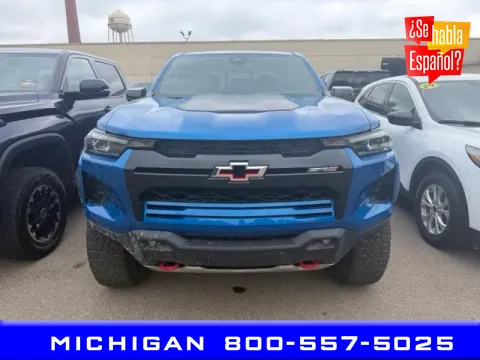 Blue 2024 Chevrolet Colorado ZR2 for sale in Michigan Center, MI