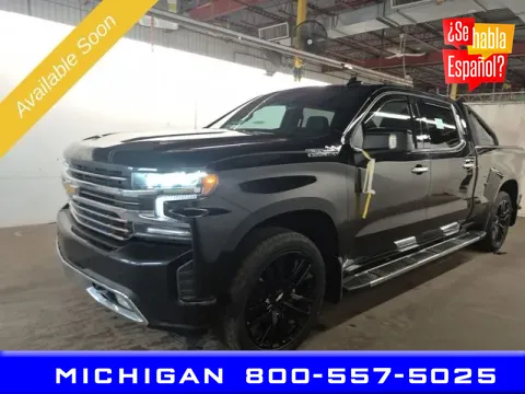 Black 2019 Chevrolet Silverado 1500 High Country for sale in Michigan Center, MI