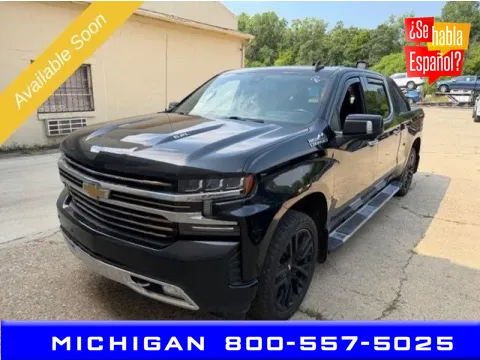 Black 2019 Chevrolet Silverado 1500 High Country for sale in Michigan Center, MI