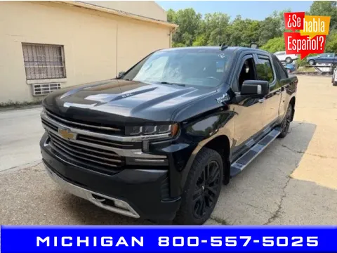 Black 2019 Chevrolet Silverado 1500 High Country for sale in Michigan Center, MI