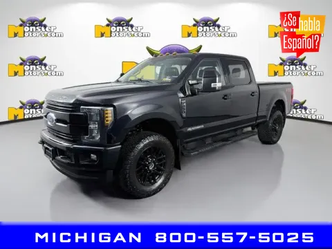Black 2019 Ford F-250SD Lariat for sale in Michigan Center, MI