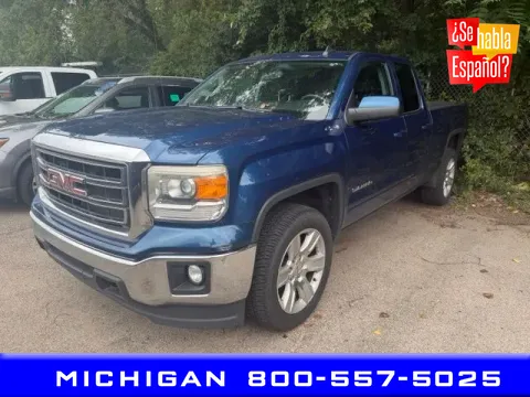 Blue 2015 GMC Sierra 1500 SLE for sale in Michigan Center, MI
