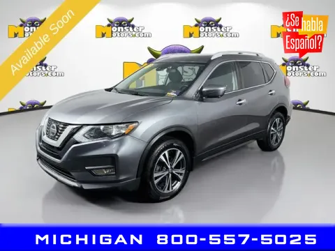 Gray 2019 Nissan Rogue SV for sale in Michigan Center, MI