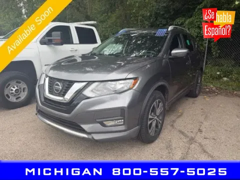 Gray 2019 Nissan Rogue SV for sale in Michigan Center, MI