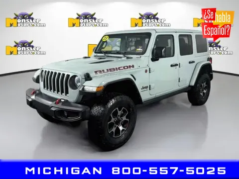 Gray 2023 Jeep Wrangler Rubicon for sale in Michigan Center, MI