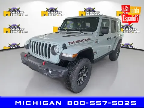 Gray 2023 Jeep Wrangler Rubicon for sale in Michigan Center, MI