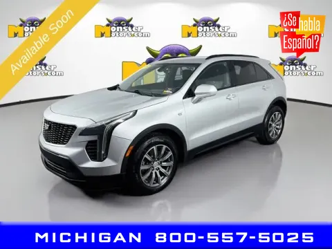 Silver 2019 Cadillac XT4 Sport for sale in Michigan Center, MI
