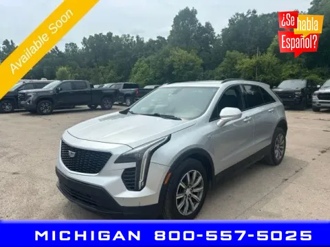 Silver 2019 Cadillac XT4 Sport for sale in Michigan Center, MI