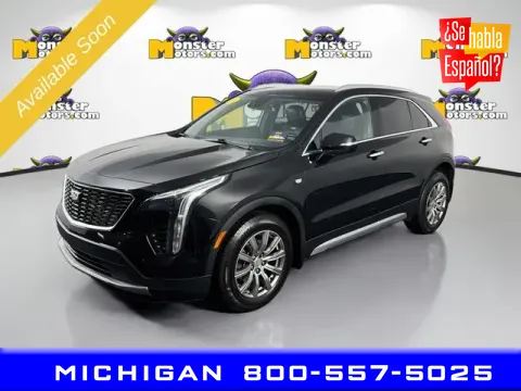 Black 2021 Cadillac XT4 Premium Luxury for sale in Michigan Center, MI
