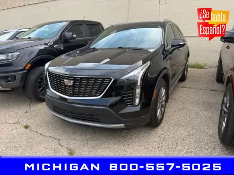 Black 2021 Cadillac XT4 Premium Luxury for sale in Michigan Center, MI
