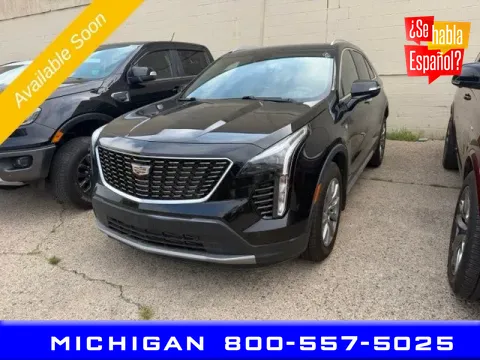 Black 2021 Cadillac XT4 Premium Luxury for sale in Michigan Center, MI