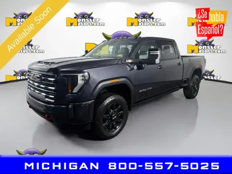 Black 2024 GMC Sierra 3500 HD AT4 for sale in Michigan Center, MI