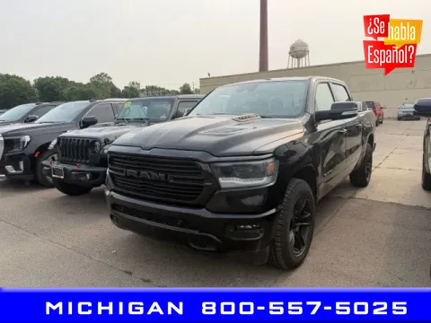 Black 2021 Ram 1500 Sport for sale in Michigan Center, MI