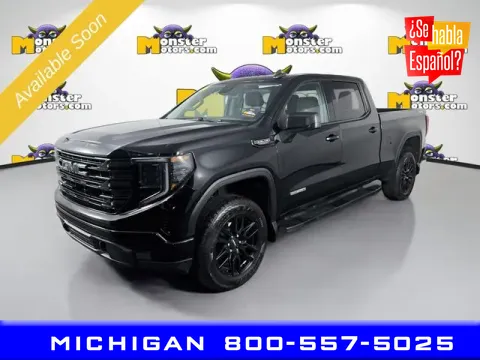 Black 2022 GMC Sierra 1500 Elevation for sale in Michigan Center, MI