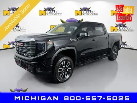 Black 2023 GMC Sierra 1500 AT4 for sale in Michigan Center, MI