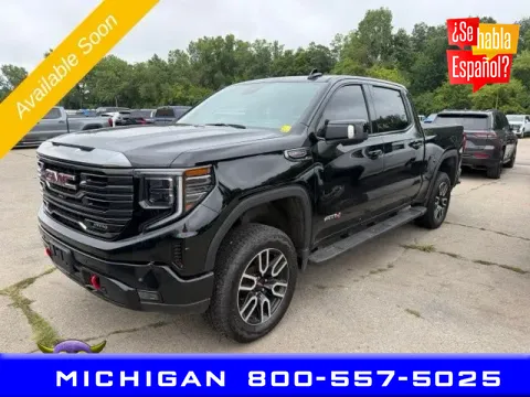 Black 2023 GMC Sierra 1500 AT4 for sale in Michigan Center, MI