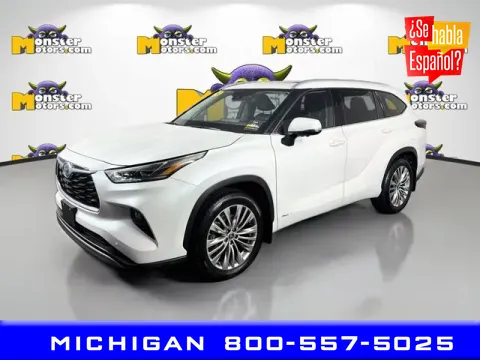 Unknown 2024 Toyota Highlander Hybrid Platinum for sale in Michigan Center, MI