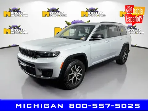 Silver 2024 Jeep Grand Cherokee L Limited for sale in Michigan Center, MI