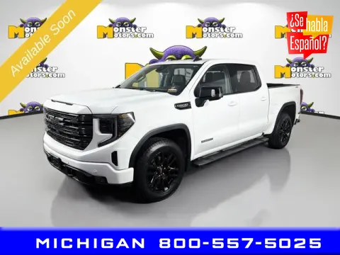 White 2024 GMC Sierra 1500 Elevation for sale in Michigan Center, MI