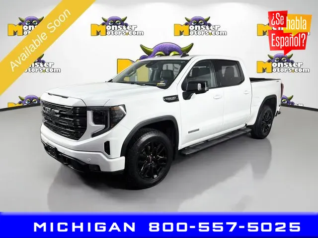 White 2024 GMC Sierra 1500 Elevation for sale in Michigan Center, MI