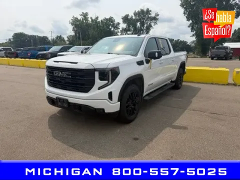 White 2024 GMC Sierra 1500 Elevation for sale in Michigan Center, MI