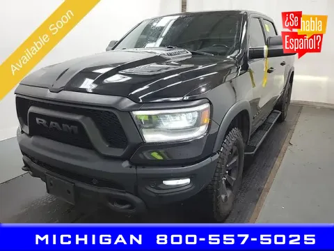 Black 2020 Ram 1500 Rebel for sale in Michigan Center, MI