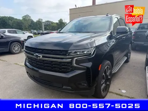 Black 2021 Chevrolet Tahoe RST for sale in Michigan Center, MI