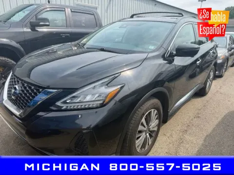 Black 2022 Nissan Murano SV for sale in Michigan Center, MI