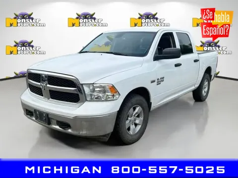 White 2023 Ram 1500 Classic SLT for sale in Michigan Center, MI