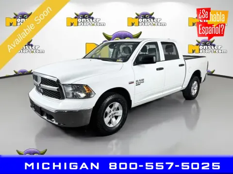 White 2023 Ram 1500 Classic SLT for sale in Michigan Center, MI
