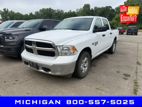 White 2023 Ram 1500 Classic SLT for sale in Michigan Center, MI
