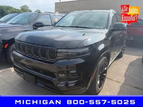Black 2023 Jeep Grand Wagoneer Series II for sale in Michigan Center, MI