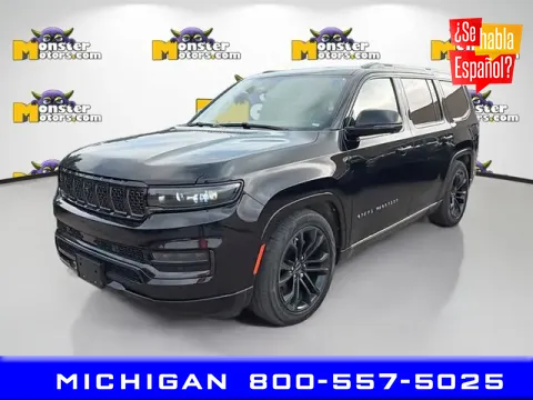 Black 2023 Jeep Grand Wagoneer Series II for sale in Michigan Center, MI