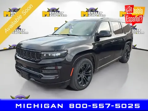 Black 2023 Jeep Grand Wagoneer Series II for sale in Michigan Center, MI