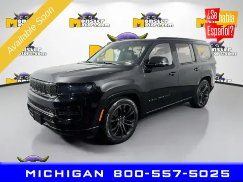 Black 2023 Jeep Grand Wagoneer Series II for sale in Michigan Center, MI