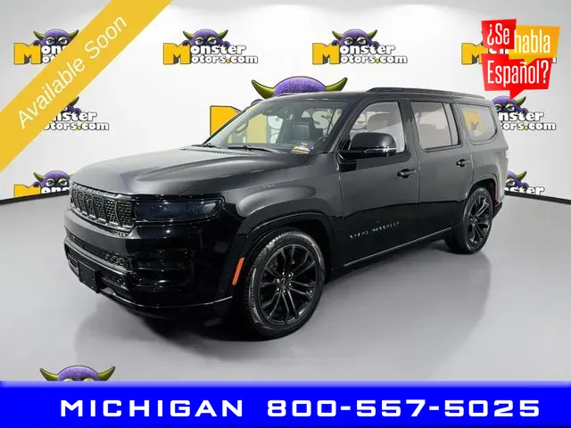 Black 2023 Jeep Grand Wagoneer Series II for sale in Michigan Center, MI