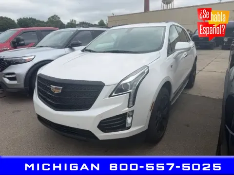 White 2018 Cadillac XT5 Luxury for sale in Michigan Center, MI