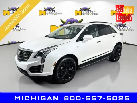 White 2018 Cadillac XT5 Luxury for sale in Michigan Center, MI