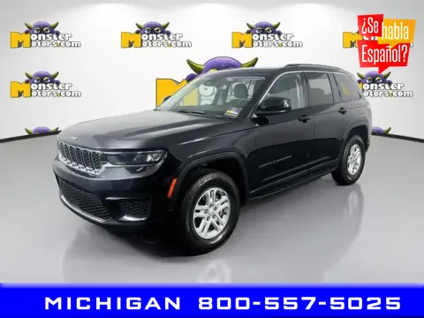 Black 2023 Jeep Grand Cherokee Laredo for sale in Michigan Center, MI