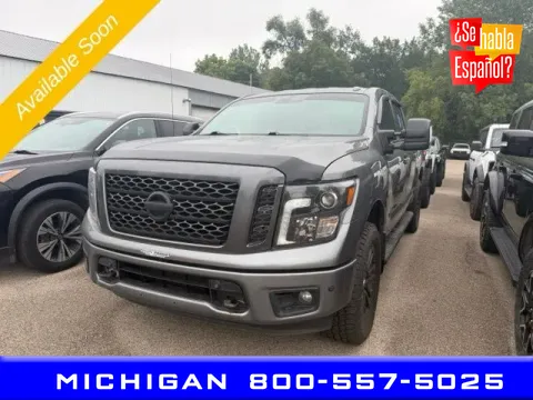 Gray 2019 Nissan Titan SL for sale in Michigan Center, MI